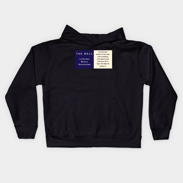 Wall of sound Kids Hoodie by KidCrying